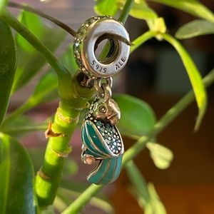 Authentic Pandora S925 Tropical Parrot Charm